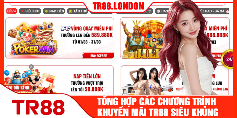 Tổng Hợp Các Chương Trình Khuyến Mãi TR88 Siêu Khủng